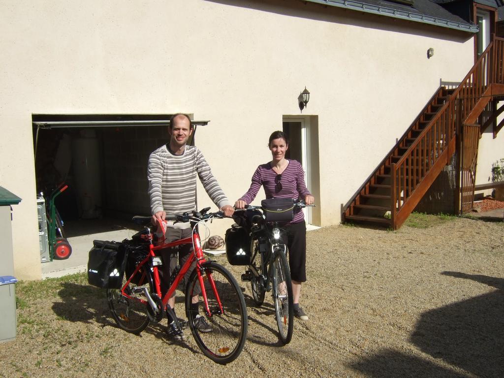 Les Escargots Bed & Breakfast Vauchretien Luaran gambar